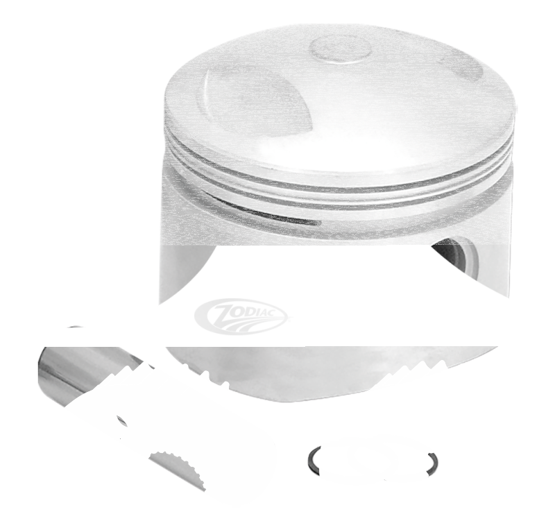 GZP Piston w/o rings 80CI BT78-84 +.060" (FR)