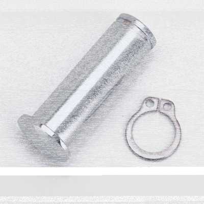 GZP 10pck Chrome lever pin with circlip (FR)