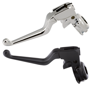 GZP Chr clutch lever assembly 96-UP (FR)