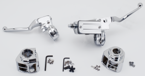 GZP Chrome H/B control kit 82-95 11/16" (FR)