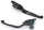GZP matte black levers ST15-UP (FR)