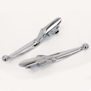 GZP Chr FLH/T08-16 levers, cable clutch (FR)