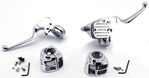 GZP Chr. Handlebar cntrl kit 96up 9/16" (FR)