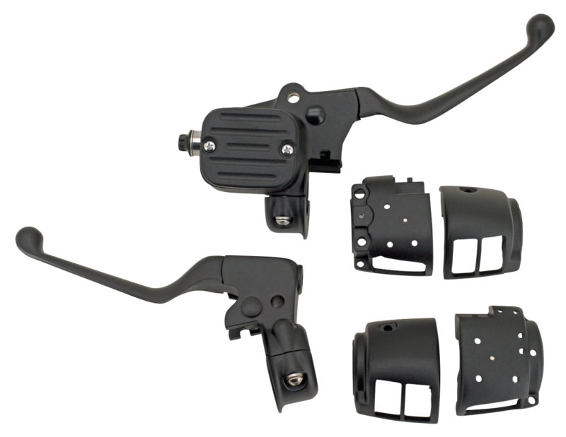 GZP Matte Black Handlebar cntrl kit 9/16 (FR)