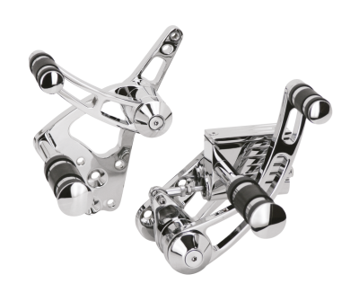 GZP Chrome Billet forw contr FL/FX/FX (FR)