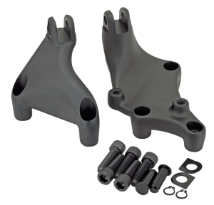 GZP Black alu RR peg mounts XL14-22