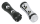GZP Chrome billet FL shift/brakepegki (FR)