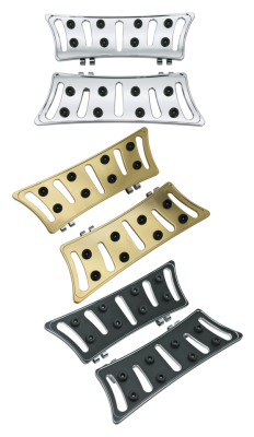 GZP Black Slasher pass. floorboard kit (FR)