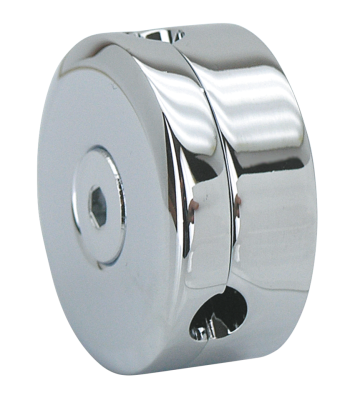 GZP Chrome brake line clamp (FR)