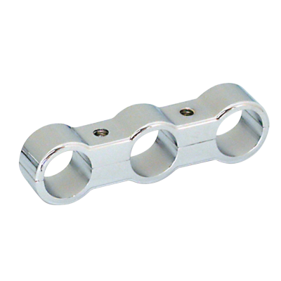 GZP Chrome plain oil line seperator 3 ho (FR)