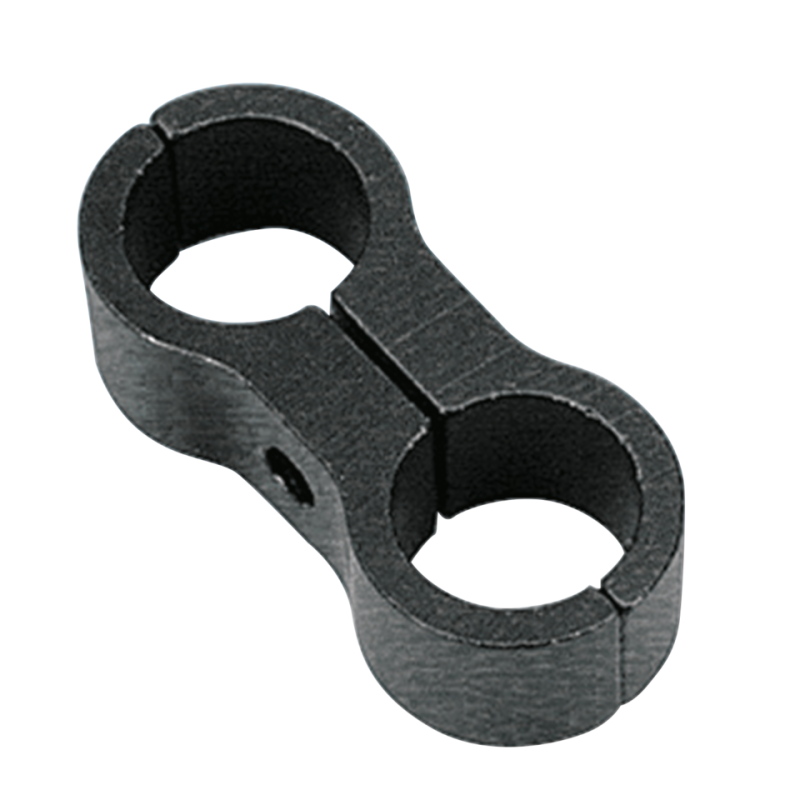 GZP Oil/Fuel line clamp black anodize (FR)