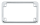 GZP License plate frame chrome (FR)
