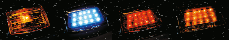 GZP Chrome ABS fender tip front amber le (FR)
