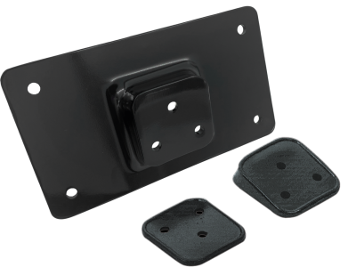 GZP Black Fender license bracket custom (FR)