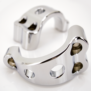 GZP Tomahawk Chrome forkbrace kit FXD06- (FR)