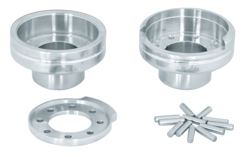 GZP Bearing cups with hidden steer stop (FR)