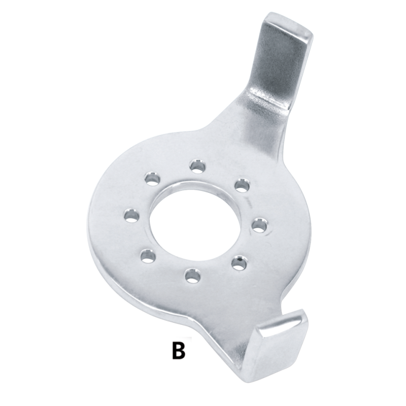 GZP Steer stop stainless Rigid, Softail (FR)