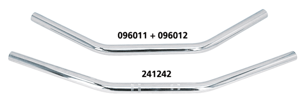 GZP Drag-Bar W=62cm D=1" no dimples (FR)
