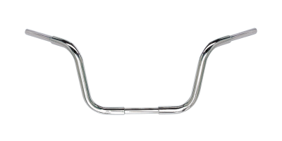 GZP Fat Bubba 1.25" Chrome 10" rise apeh (FR)