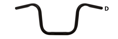 GZP Solo black XL mini ape w/o dimples (FR)