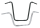GZP Chr 1-1/4" Apehanger handlebar 12" h (FR)