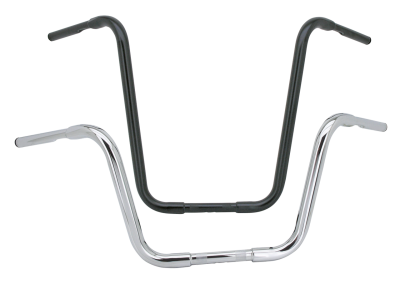 GZP Blck 1-1/4" Apehanger handlebar 18" (FR)