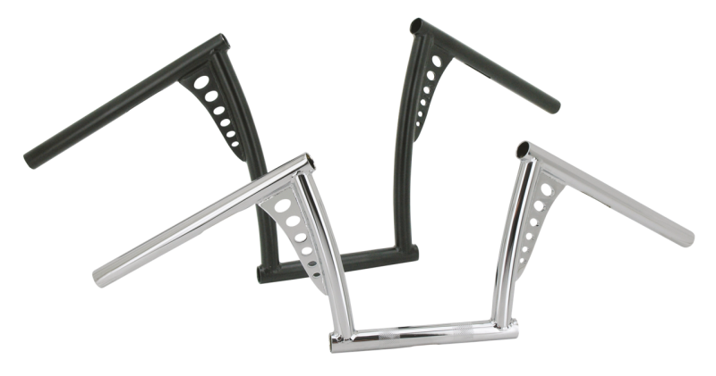 GZP Tomahawk handlebar Chrome 7.5" hi (FR)