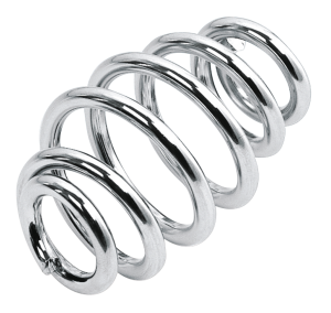 GZP 3" taper seat spring chrome (FR)