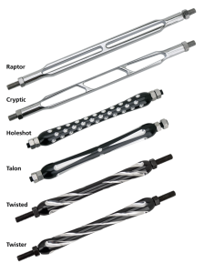 GZP Chrome hole-shot shift linkage (FR)