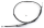 GZP ALL BLK 07 CLUTCH CABLE 63" (FR)