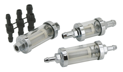 GZP Short Fuel filter 1/4 inch "See thro (FR)