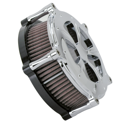 GZP Chrome Panorama Aircleaner w/clear w (FR)