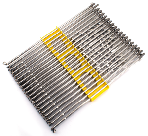 GZP Spoke-kit stainless 21" Spool hub (FR)