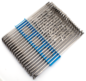 GZP Stainless Spoke kit 19" rims long ni (FR)