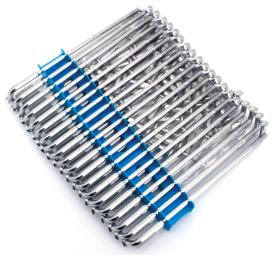 GZP Chrome spoke kit 16" alu NG hub (FR)