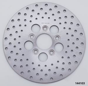 GZP 10" St. steel disc drlld FX/FL72-84 (FR)