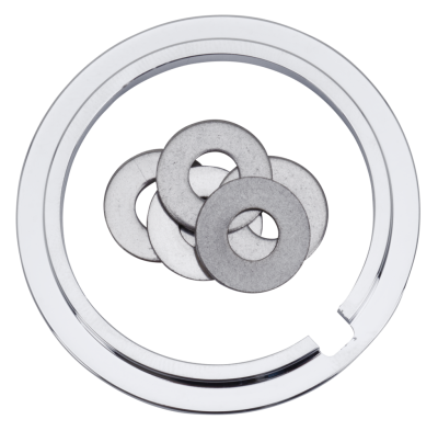 Adapter 2.22" to 2.0" /w speedo cut-out (FR)