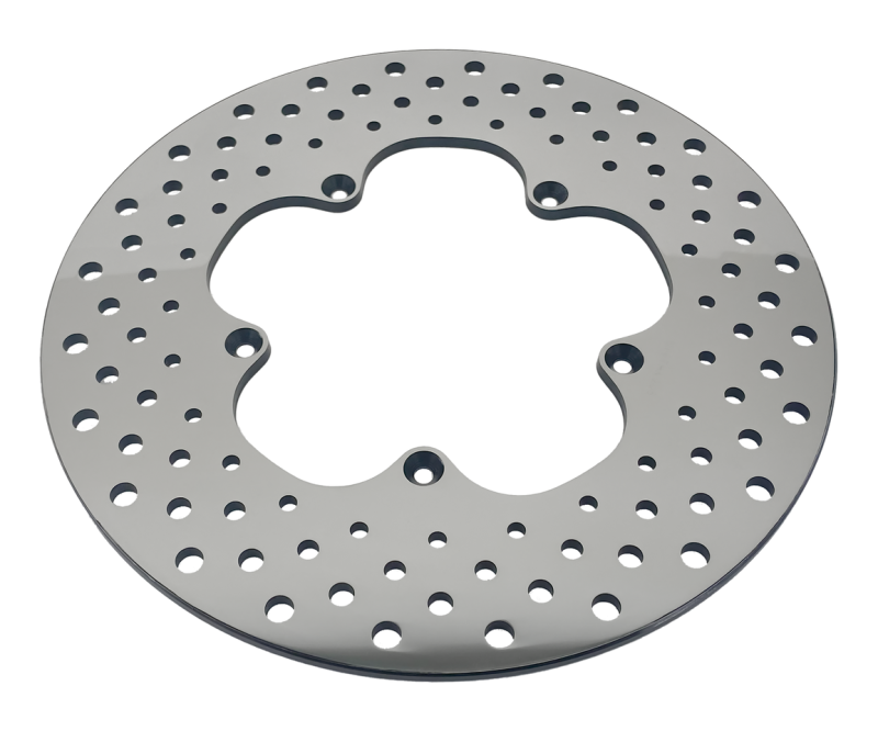 GZP Drilled St.st. Rotor 11.5" polished (FR)