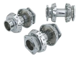 GZP Chrome Front hub SF Softail 00-up (FR)