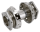 GZP Chrome Front hub FLH/T00-07 (FR)