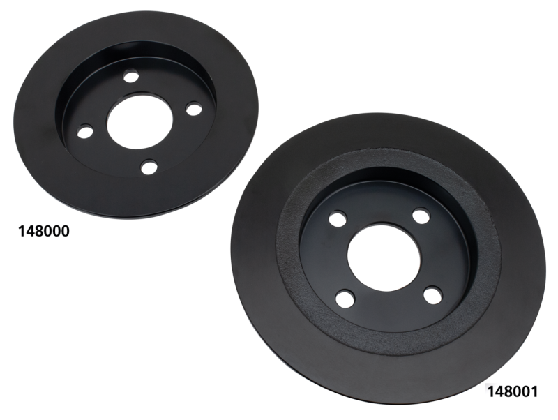 GZP Rr brake rotor EDC blk TK09-13 (FR)