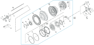 GZP Clutch hub BT06-10 (FR)