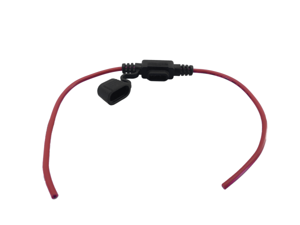 GZP Inline fuseholder with 6" red wires (FR)