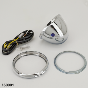 GZP 4.5" chrome Drive/Spotlight w/o unit (FR)