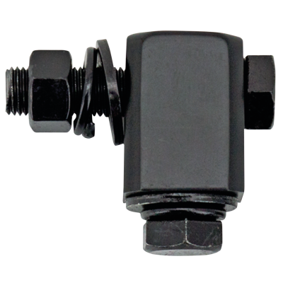 GZP Black headlight mount kit & hardware (FR)