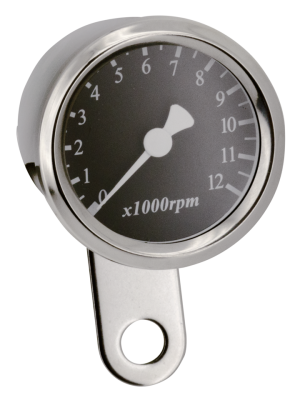 GZP 48mm Electronic Tacho Black (FR)