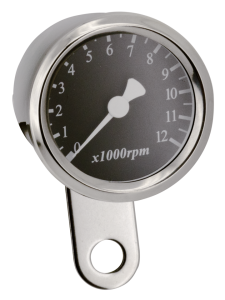 GZP 48mm Electronic Tacho Black (FR)