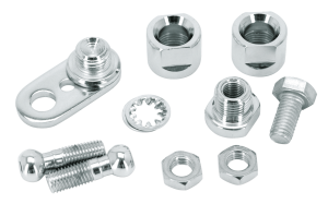 GZP Chrome front turn signal swivel k (FR)