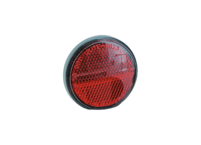 GZP Round red reflector E-approved (FR)