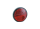 GZP Round red reflector E-approved (FR)